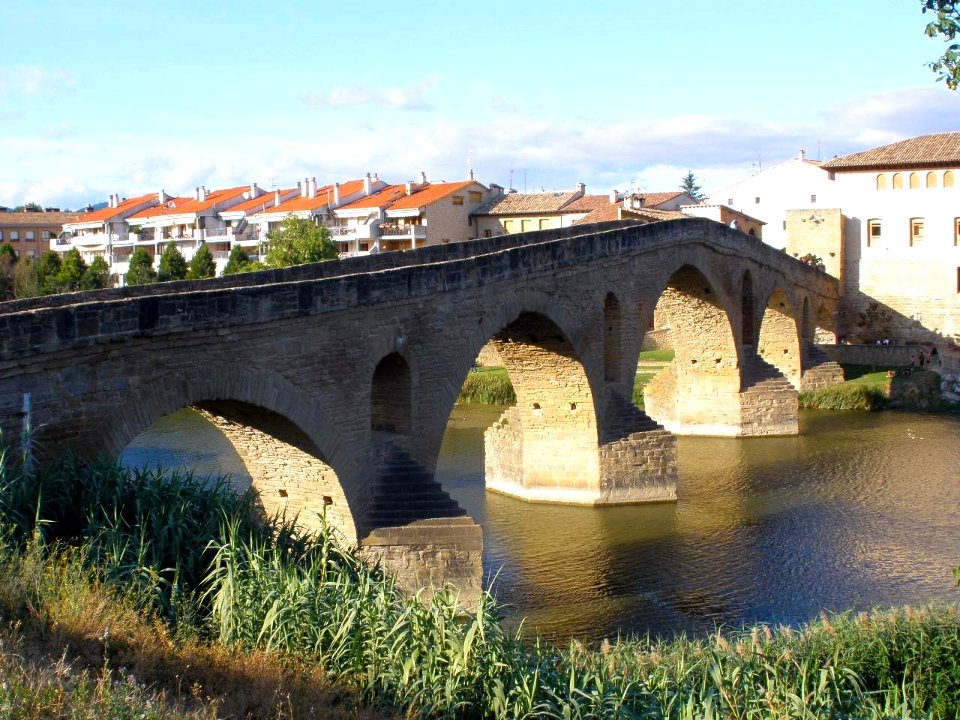 Puente la Reina - Puente románico sobre el Arga 3