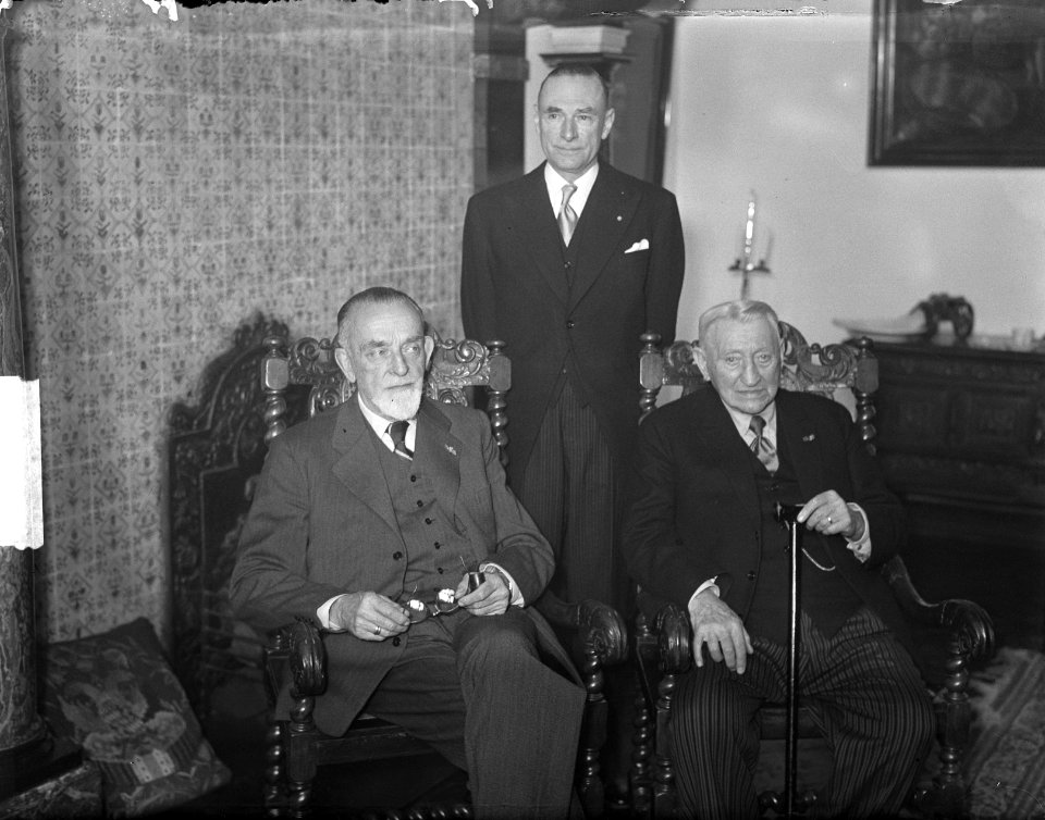 Publieke Werken 100 jaar, receptie Stadsmuseum, Bestanddeelnr 903-8251