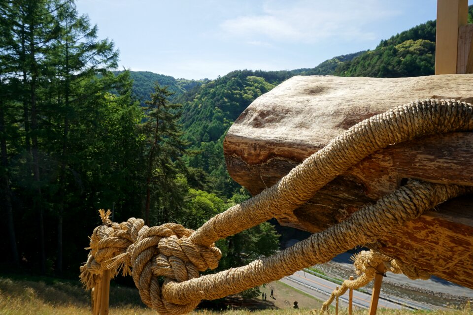 Onbashira god japan