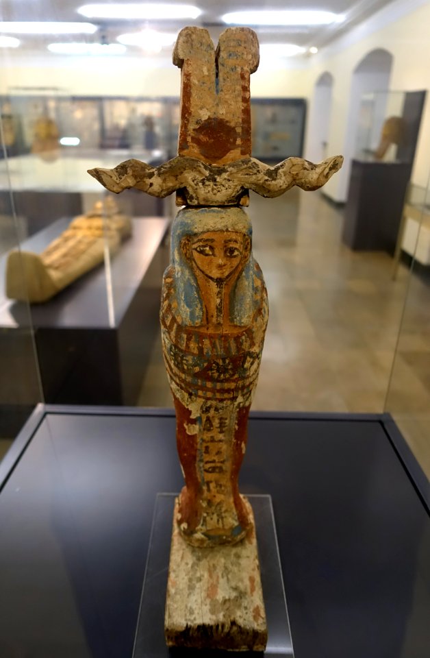 Ptah-Seker-Osiris, Egypt, 2nd half of the 1st century BC, stuccoed and painted wood, K 151 - Martin von Wagner Museum - Würzburg, Germany - DSC05308