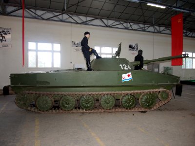 PT-76 in the Musée des Blindés, France, pic-4