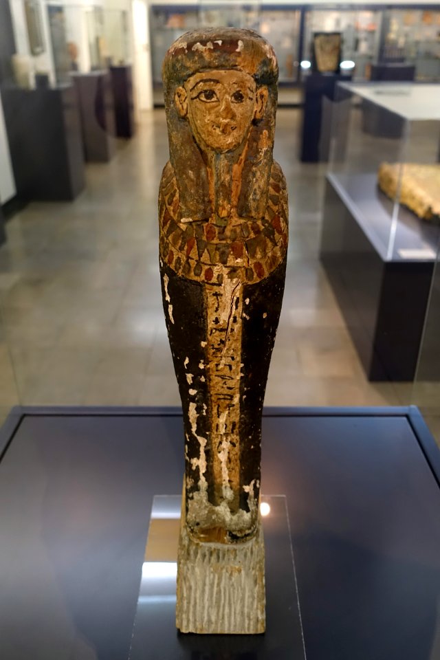 Ptah-Seker-Osiris, Egypt, 2nd half of the 1st century BC, stuccoed and painted wood, H 6225 - Martin von Wagner Museum - Würzburg, Germany - DSC05314