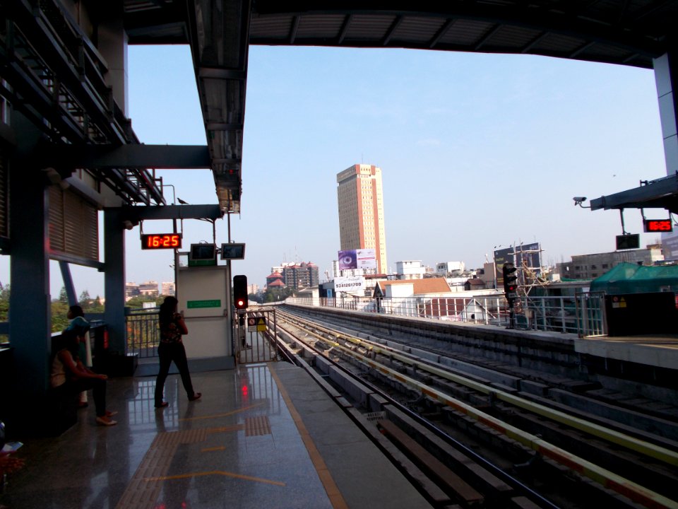 PublicUtlityBuildingMGroadfromMetroStation photo