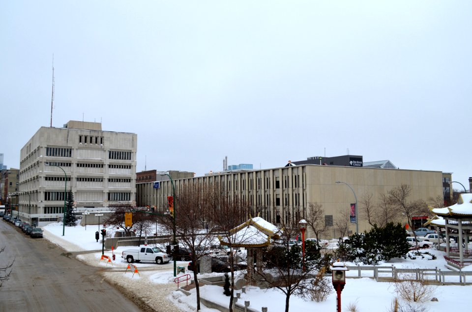 Public Safety Building and Civic Parkade, Winnipeg, Manitoba