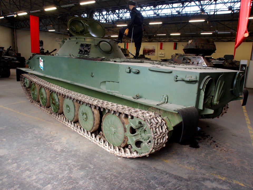 PT-76 in the Musée des Blindés, France, pic-1