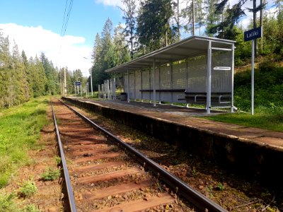 Przystanek kolejowy Laliki (2)