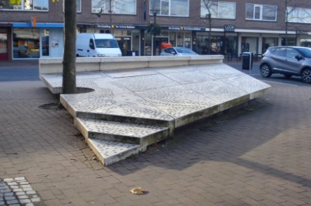 Puttershoek kunstwerk vliegend tapijt