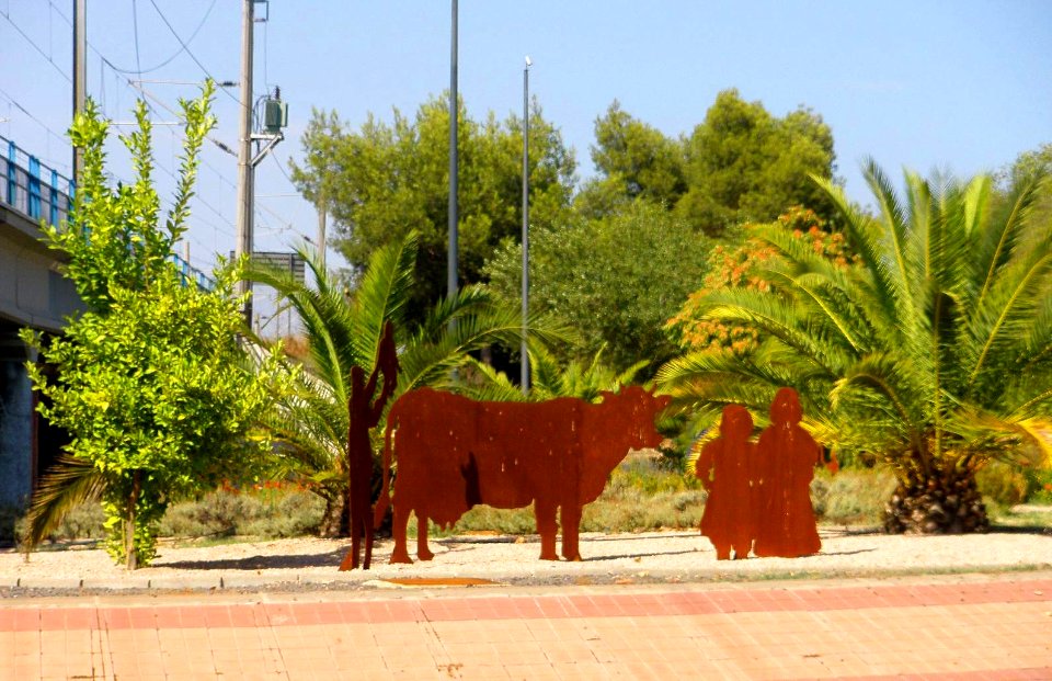 Puertollano - Rotonda escultórica 1