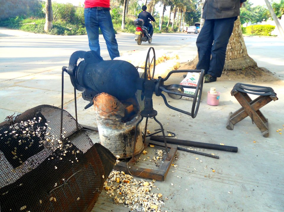 Puffed grain machine - 03