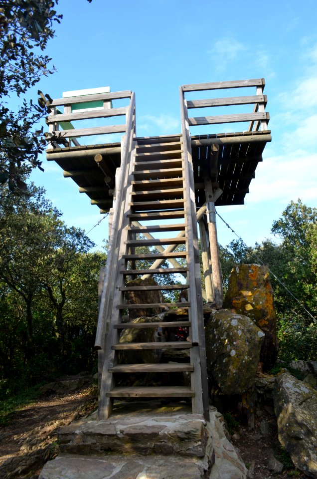 Puig d'Arques, observation tower