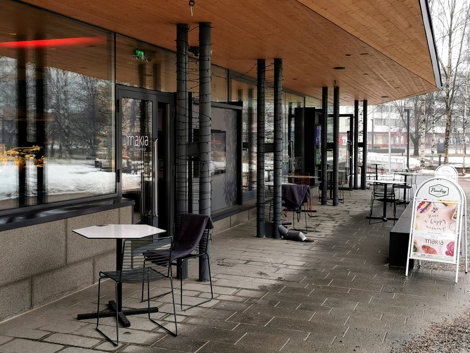 Puistokahvila Makia Oulu 20210413