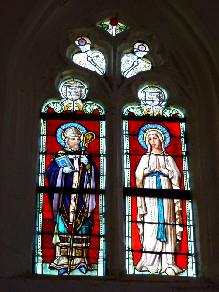 Puiseux (Ardennes) église, vitrail 02