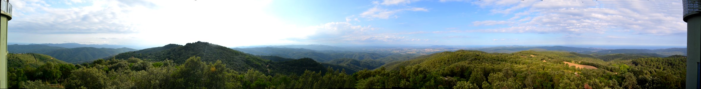 Puig d'Arques, Panorama
