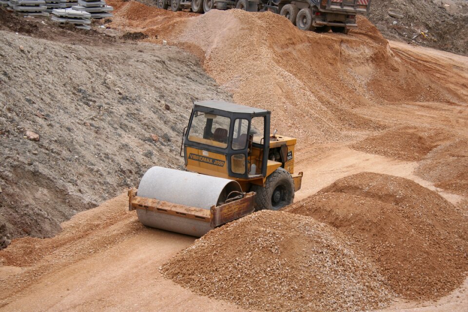 Transportation sand gravel
