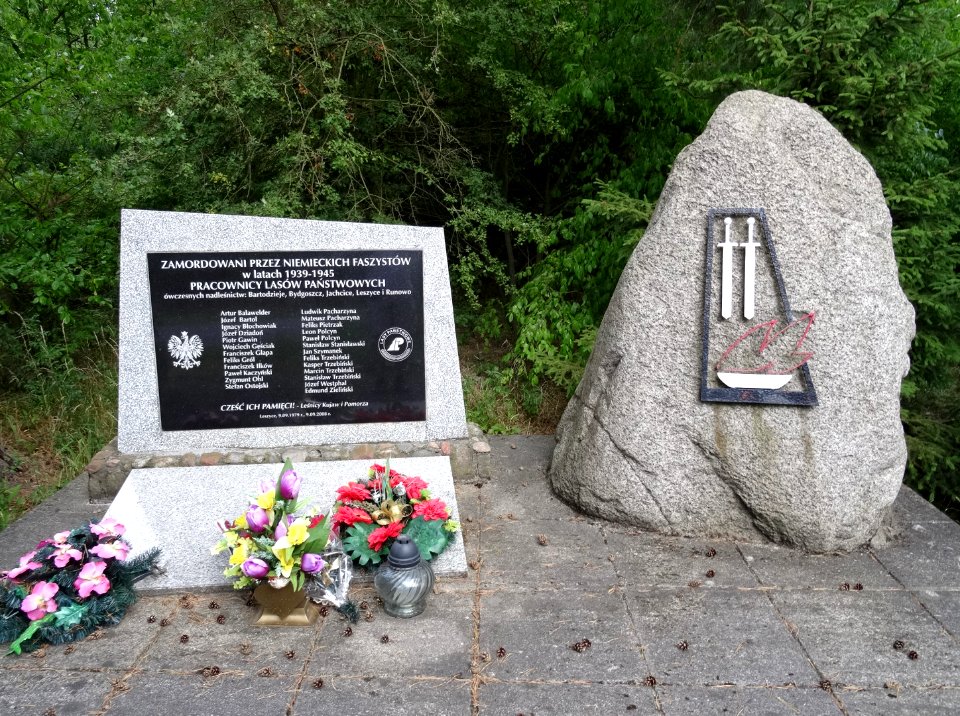PuszczaBydgoska pomnik k Leszyc 3 7-2015