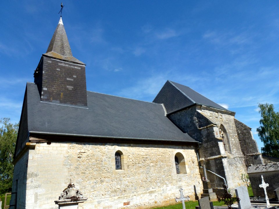 Puiseux (Ardennes) église Saint-Honoré