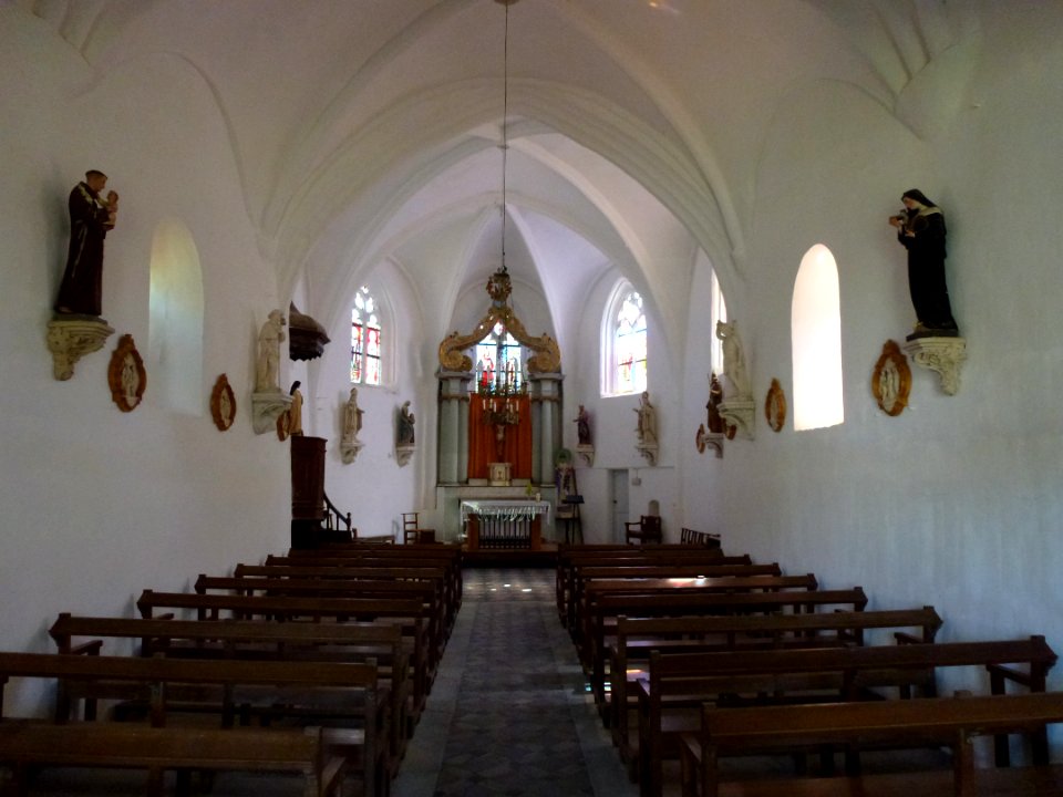 Puiseux (Ardennes) église Saint-Honoré, intérieur