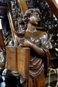 Pulpit - Église Notre-Dame du Sablon - Brussels, Belgium - DSC08176
