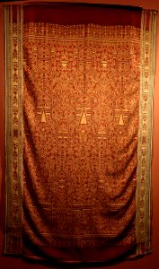 Pua kombu (ceremonial cloth) from the Kapit region of Borneo, Honolulu Museum of Art