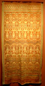 Pua kombu (ceremonial cloth) from Malaysia, Honolulu Museum of Art 11648.1