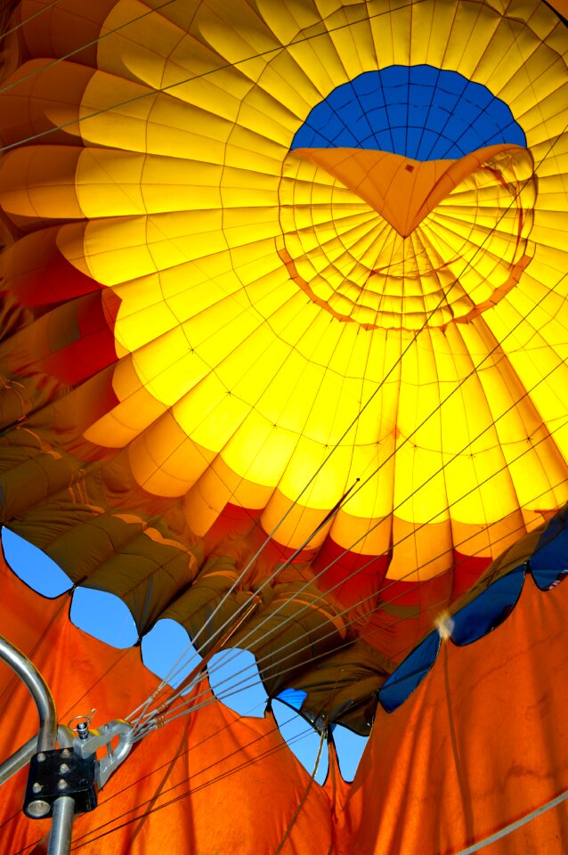 Colorful sky air