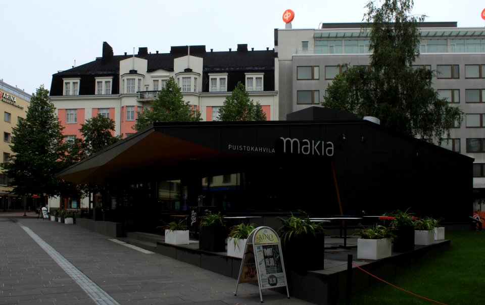 Puistokahvila Makia Oulu 20150829