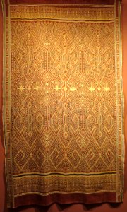 Pua kombu (ceremonial cloth) from Borneo, Honolulu Museum of Art 10424.1 photo