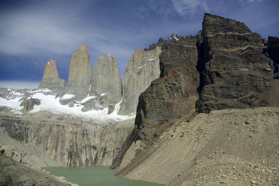 Chile paine landscape