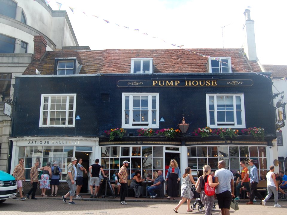 Pump House Tavern, 45 Market Street, Brighton (NHLE Code 1381767) (July 2019)