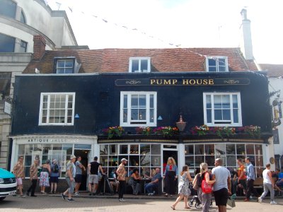 Pump House Tavern, 45 Market Street, Brighton (NHLE Code 1381767) (July 2019)