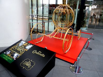 Pumpkin carriage of Cinderella
