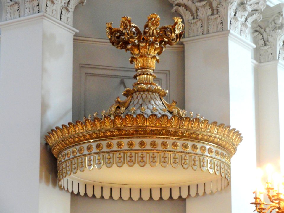 Pulpit - Interior of Helsinki Lutheran Cathedral - DSC05378