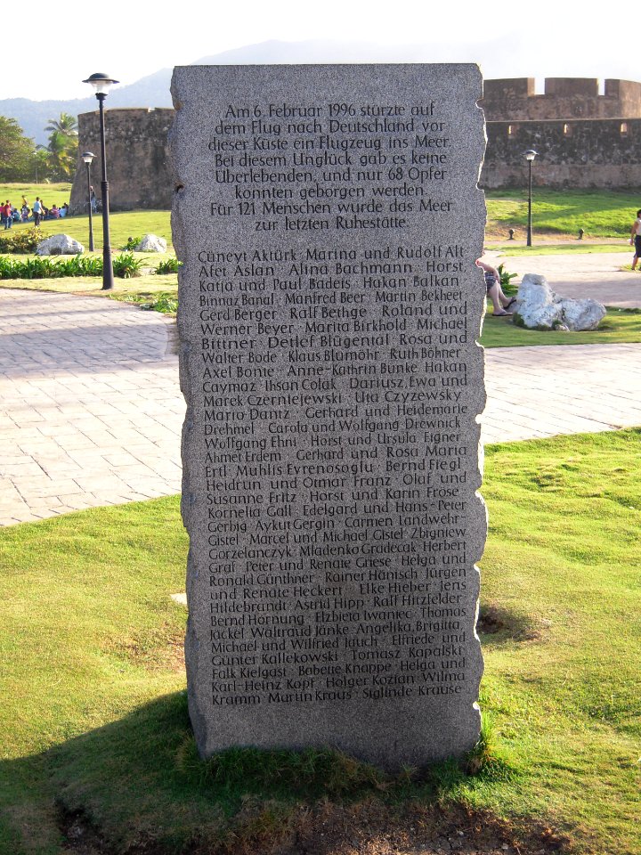 Puerto Plata Birgenair Flight 301 Memorial N