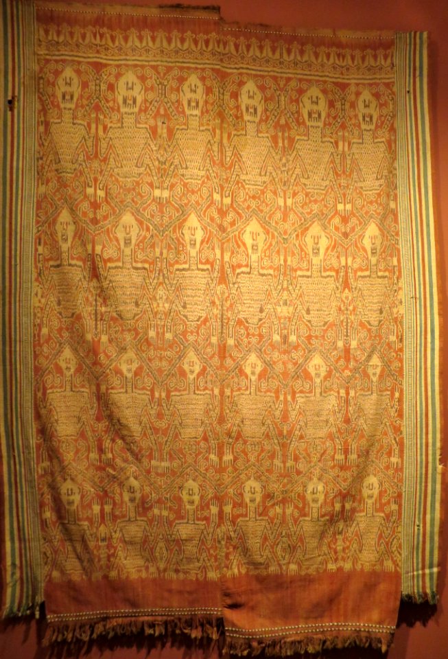 Pua (ritual cloth), Borneo, Iban people, Honolulu Museum of Art, 14445.1