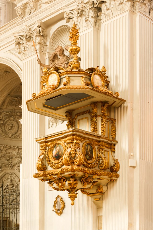 Pulpit church Saint Michael Munich