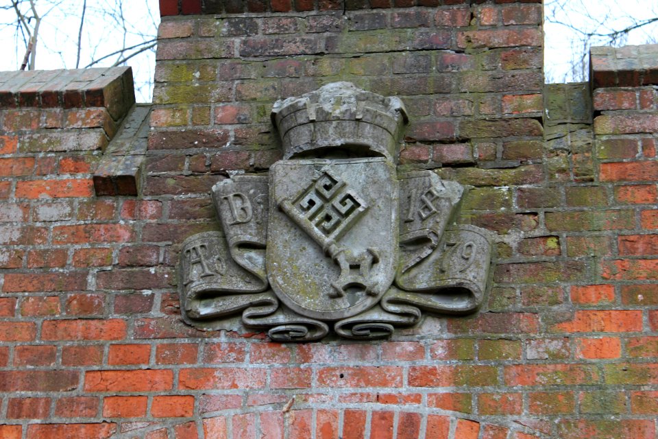 Pulvermagazin in Bremen, An der Fuchtelkuhle 13-15 - Detail Wappen