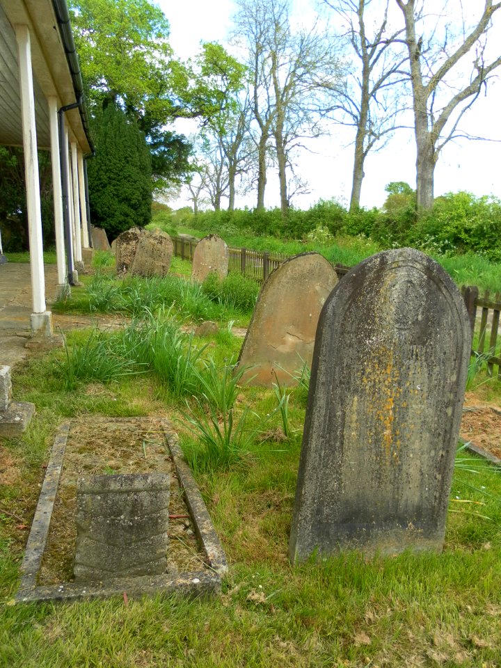 Providence Chapel, Chapel Road, Charlwood (Graves in Front of Verandah)