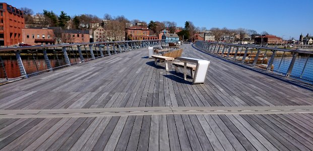 Providence Pedestrian Bridge - main deck