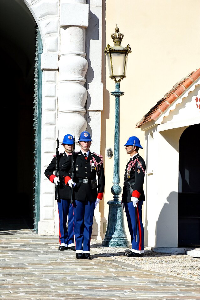 Changing of the guard monaco palace of monaco