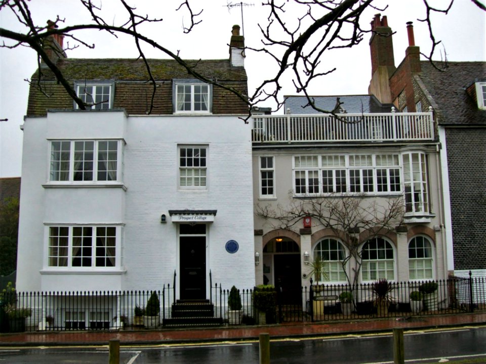 Prospect Cottage and Aubrey House, Rottingdean