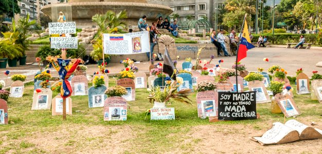 Protests Venezuela in Altamira Square