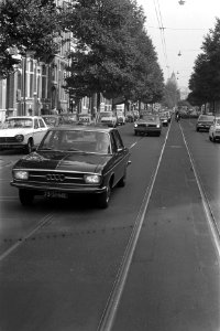 Protest van taxis, Amsterdam, Bestanddeelnr 924-9521