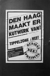 Protestaffiche straatprostituties in Den Haag, Bestanddeelnr 933-1449