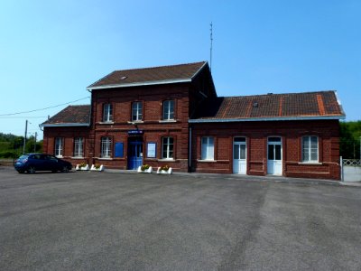 Prouvy (Nord, Fr) gare de Prouvy-Thiant