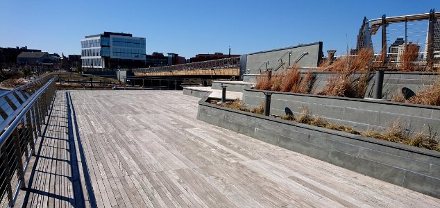 Providence Pedestrian Bridge - open area