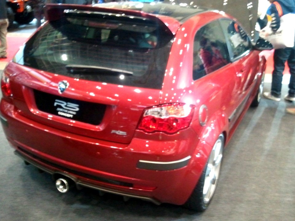 Proton Satria Neo R3 rear - 2011 Tokyo Auto Salon