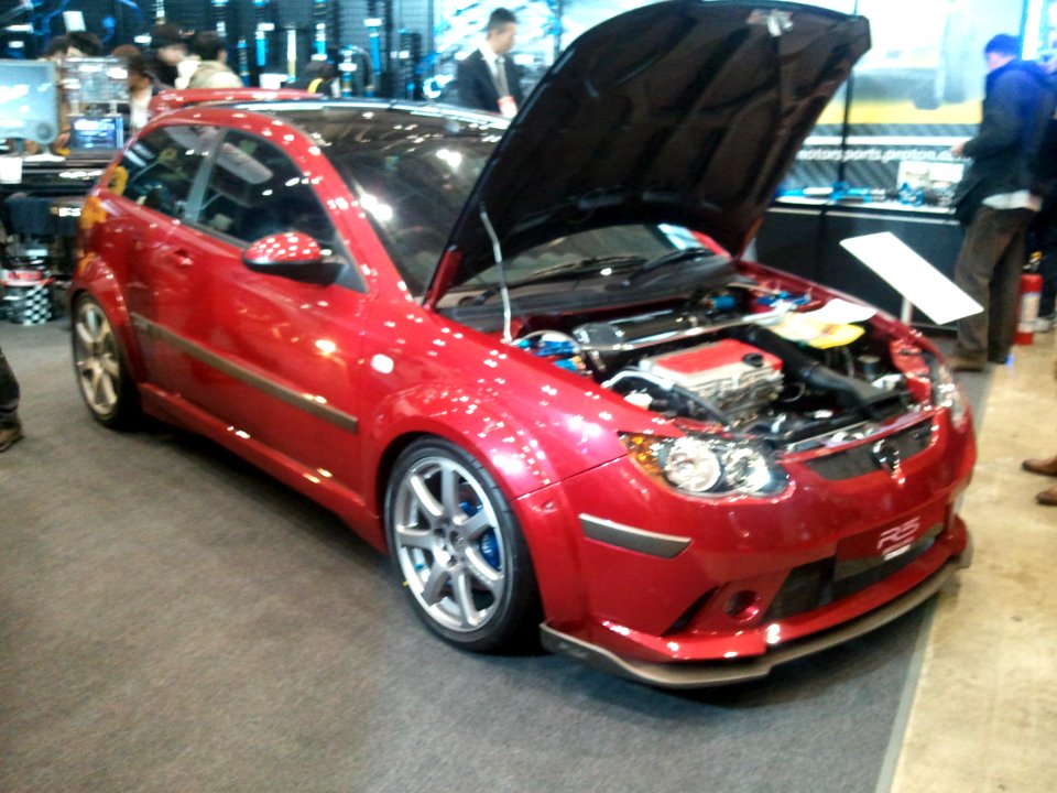 Proton Satria Neo R3 front - 2011 Tokyo Auto Salon