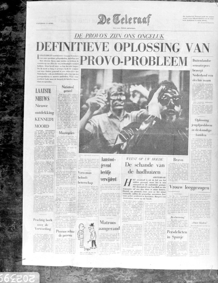Provo-krant Telegraaf, Bestanddeelnr 920-2399
