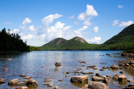 Outdoors water clouds photo