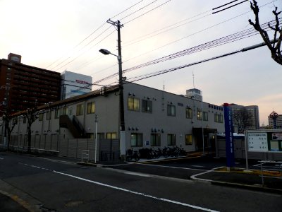 Provisional buildings of Osaka Temma Police Station
